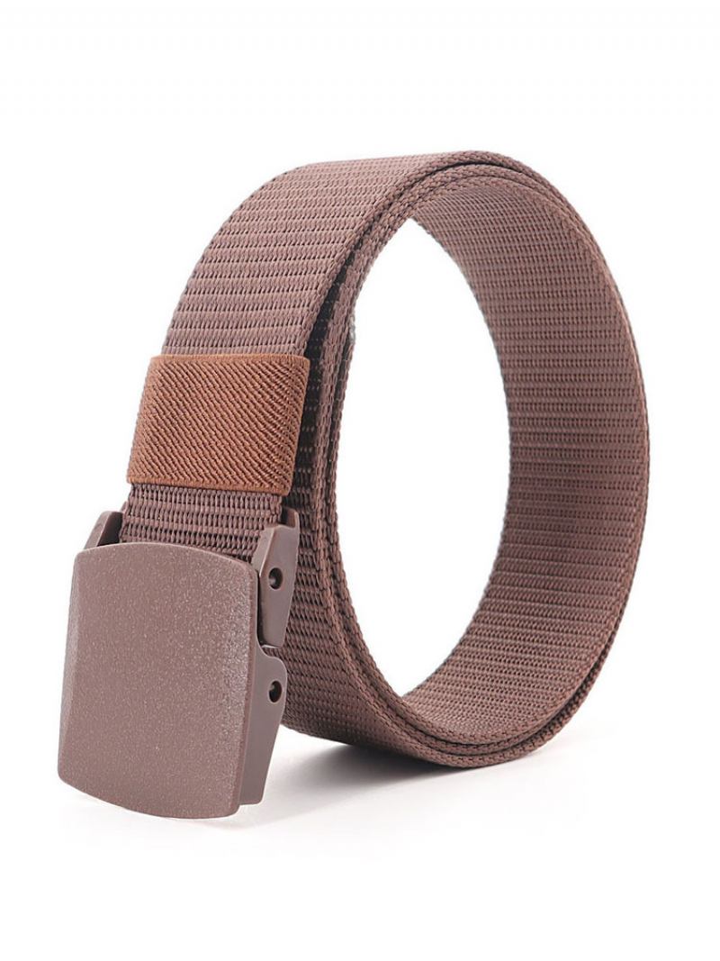 Lona Cinto Masculino Chique - Castanho Café