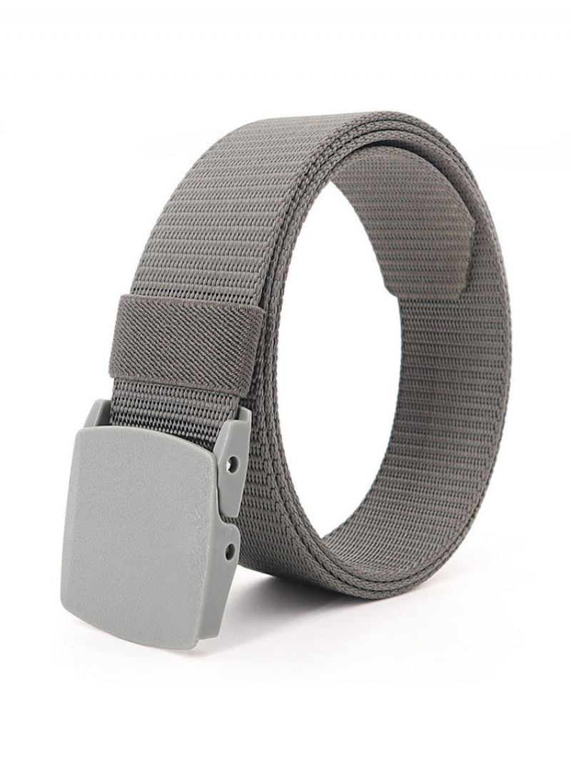 Lona Cinto Masculino Chique - Cinza