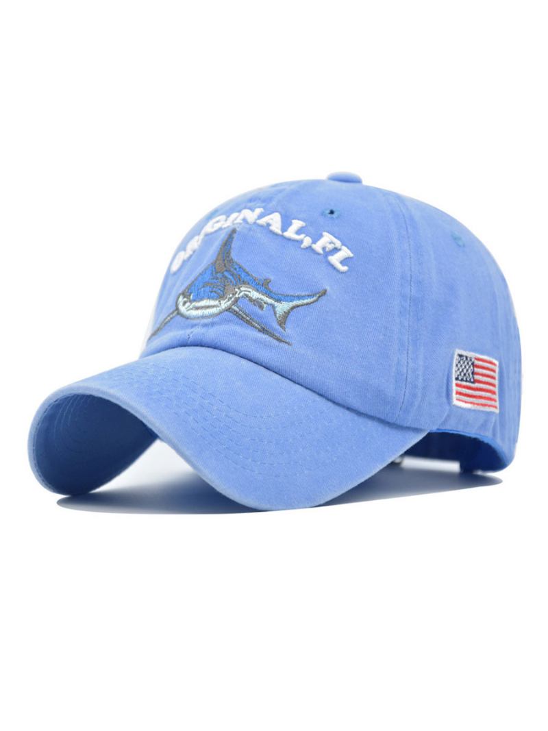 Chapéu Masculino Com Palavras Chiques Estampado Poliéster Bordado Azul Marinho Chapéus - Azul