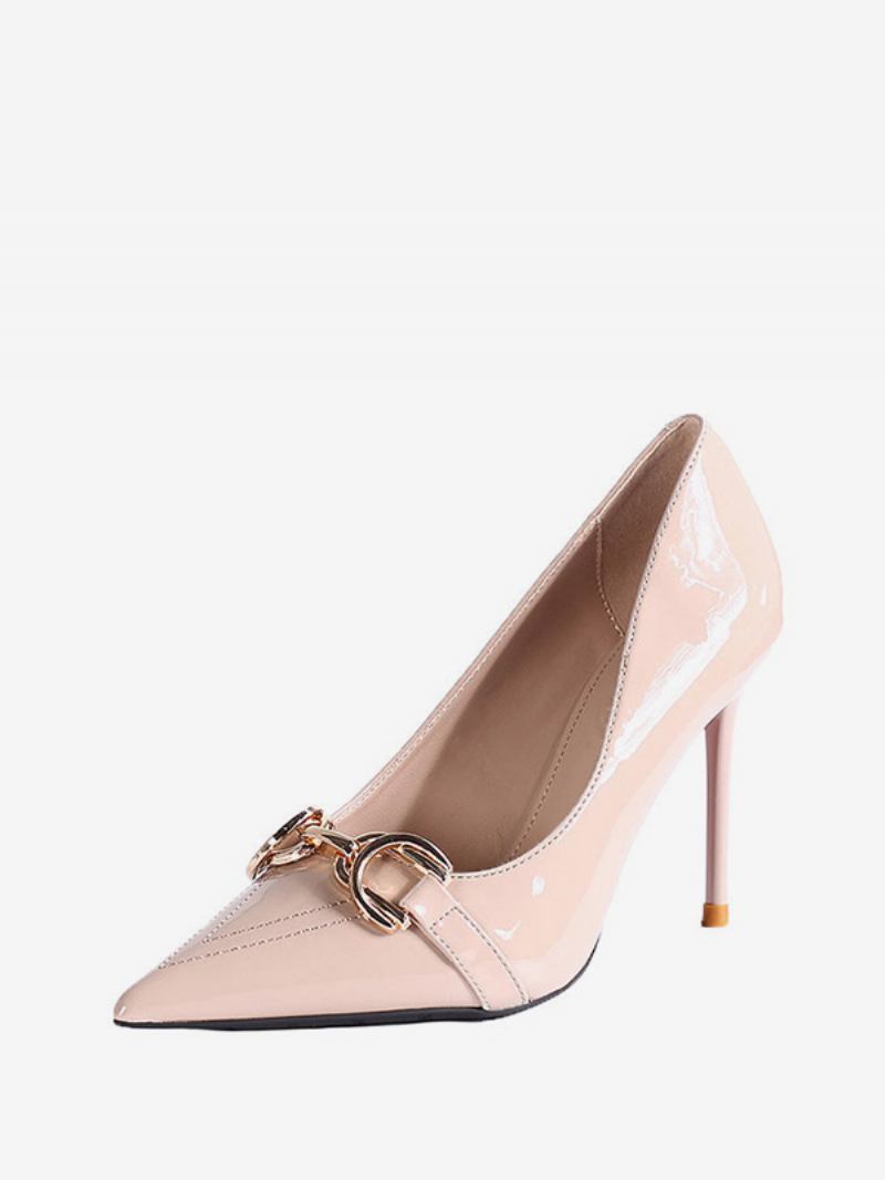 Sapatos Femininos Salto Alto Com Bico Fino E Agulha