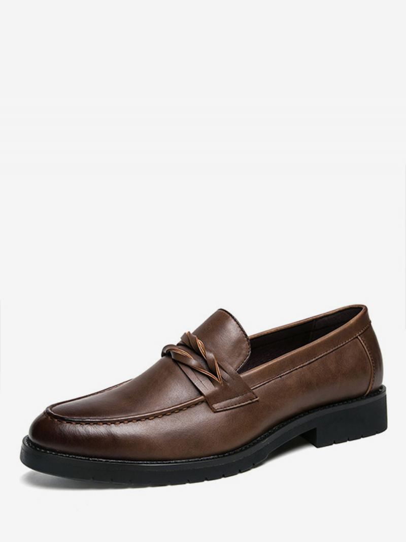 Mocassins Masculinos Veganos - Café Marrom